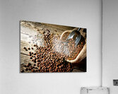 espresso and coffee grain Acrylic Print