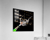popping champagne Acrylic Print