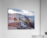 oai santorini view Acrylic Print