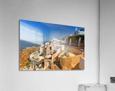 oai santorini view Acrylic Print