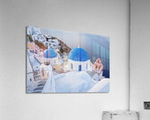 oai santorini view Acrylic Print