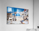 oai santorini view Acrylic Print