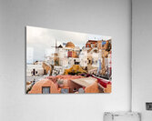 oai santorini view Acrylic Print