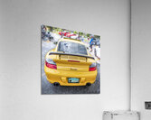 2003 Yellow Porsche 911 Turbo X100 1 Acrylic Print