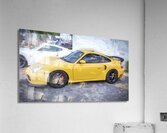 2003 Yellow Porsche 911 Turbo X100 13 Acrylic Print