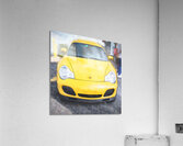 2003 Yellow Porsche 911 Turbo X100 14 Acrylic Print