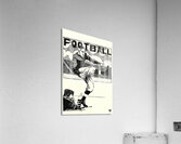 1924 football art row1 Acrylic Print