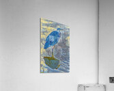 Impressionistic Great Blue Heron Acrylic Print