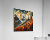  Nu Expressionism Acrylic Print
