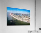 Fort Myers Beach and Pier Post-Ian Acrylic Print