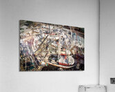 Shrimp Boats in San Carlos Post-Ian 3 Acrylic Print