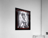 Portrait Of Drusella Arkaevis Captivating AI Concept Art by Xzendor7 Acrylic Print