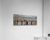 1948 indiana football game art Acrylic Print