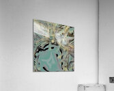 Lady Liberty Takes Her Crown off in a Strong Wind Acrylic Print