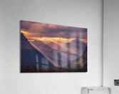 Logan Pass Weather Acrylic Print