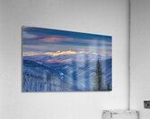 Bertha Pass Sunset View Acrylic Print