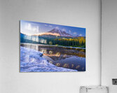 Mt Rainier Reflection Acrylic Print