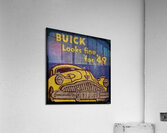 1949 buick car art Acrylic Print