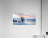 Day Sets on Quebec Acrylic Print