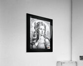 Portrait Illustration Of Princess Allenoria Clavis Captivating AI Concept Art by Xzendor7 Acrylic Print