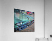 1957 Green Dodge Coronet 4 door X1 10 Acrylic Print