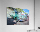 1957 Green Dodge Coronet 4 door X1 16 Acrylic Print