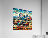  Nu Expressionism Acrylic Print