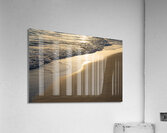 Shimmering Gold Seashore Florida Beach Sunset Acrylic Print
