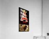 1974 California Angels Viewfinder Art Acrylic Print