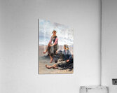 Fisherman Courting A Maiden Acrylic Print