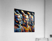  Nu Expressionism Acrylic Print