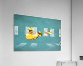 Family of Yellow Rubber Duckies X1 2 Acrylic Print