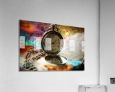 Ancient Clock Acrylic Print