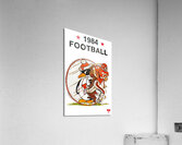 1984 youngstown state penguins football Acrylic Print
