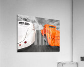 1941 Willys vs 1934 Ford Coupe Acrylic Print