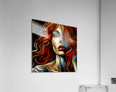 Nu Expressionism Acrylic Print