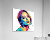 Vibrant Beauty Acrylic Print