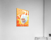 1971 Football Gameday Art Acrylic Print