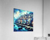  Nu Expressionism Acrylic Print