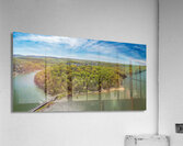 Aerial view of Cheat Lake and the Bluffs near Morgantown Acrylic Print