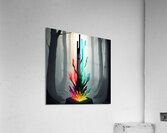 Glowing Forest 52 Acrylic Print