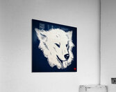 vintage uconn husky art Acrylic Print