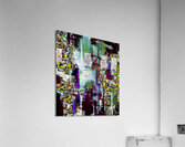 On the Origin of Pool Cue Chalk Acrylic Print