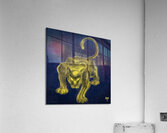 Vintage Pitt Panther Art Remix Acrylic Print