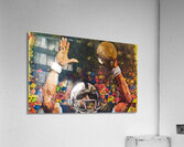 Row One Brand Vintage Penn State Football TD Art Acrylic Print