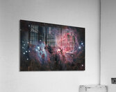 Orion Nebula Cropped from Wide Field Acrylic Print
