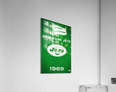 1969 New York Jets Cover Art Remix Acrylic Print