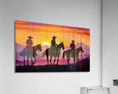 THREE AMIGOS Acrylic Print