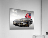 Patriotic Corvette C5 Acrylic Print