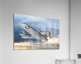 North American T-6 Texan Military Aircraft Acrylic Print